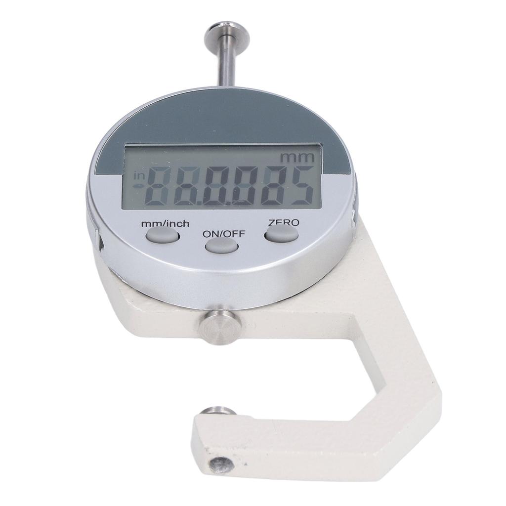 Thickness Meter Mini Portable LED Display 0 To 25.4mm Multifunctional Digital Thickness Gauge for