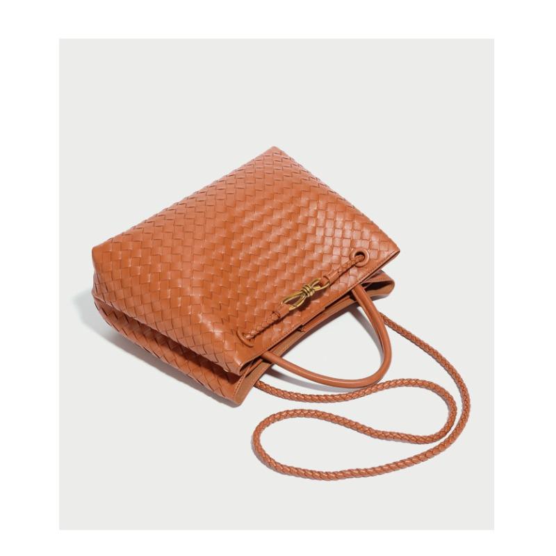 Vintage-Taschen mit großem Fassungsvermögen, handgewebte Damentaschen, Pendler-Tasche, stilvolle, lässige Schulter-Crossbody-Tasche