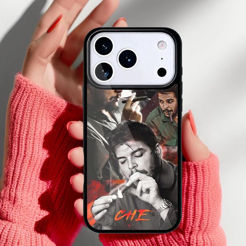 Che Guevara Phone Case for iPhone 17 16 15 14 13 Pro Max Back Cover for 12 11 Pro Coque