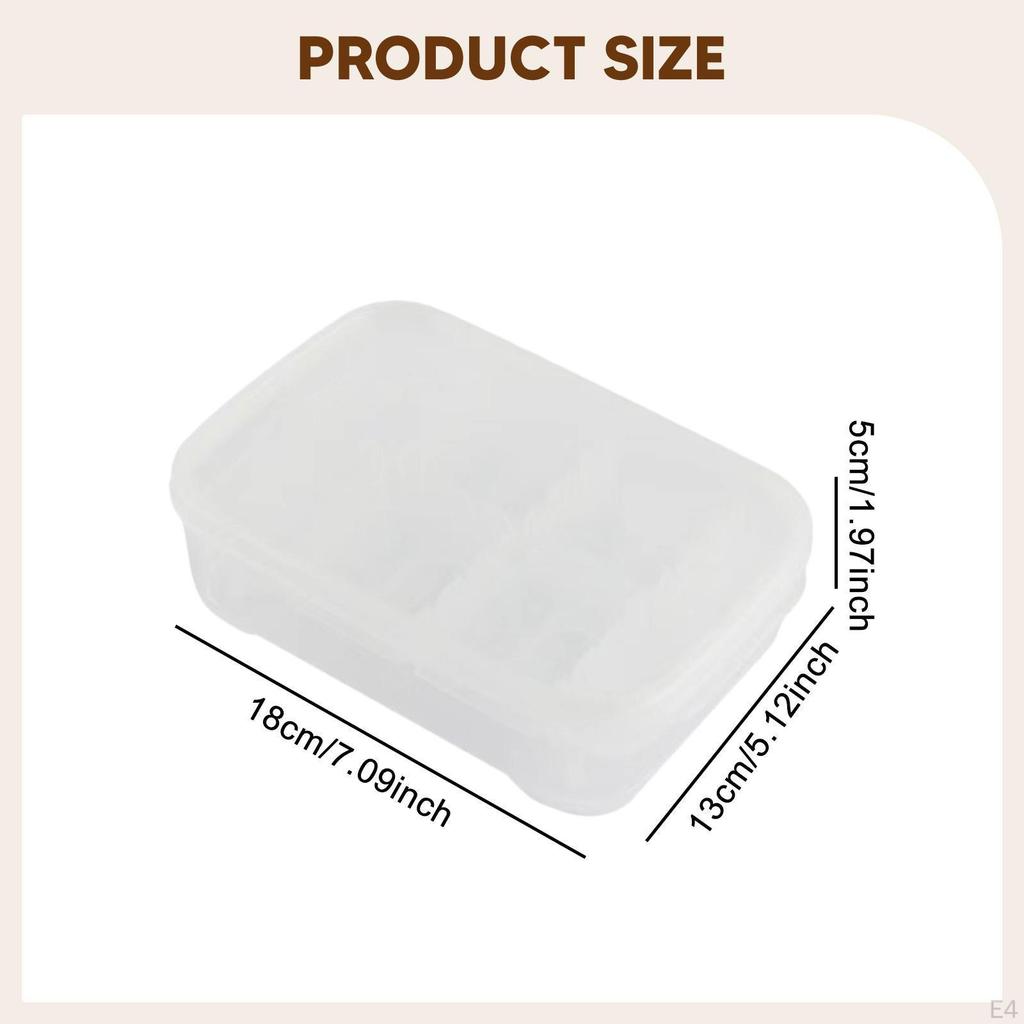 Reptilien Zuchtbox Ei 14 Fächer Behälter Zubehör Inkubator Fall für Geckos Schildkröte Eidechsen