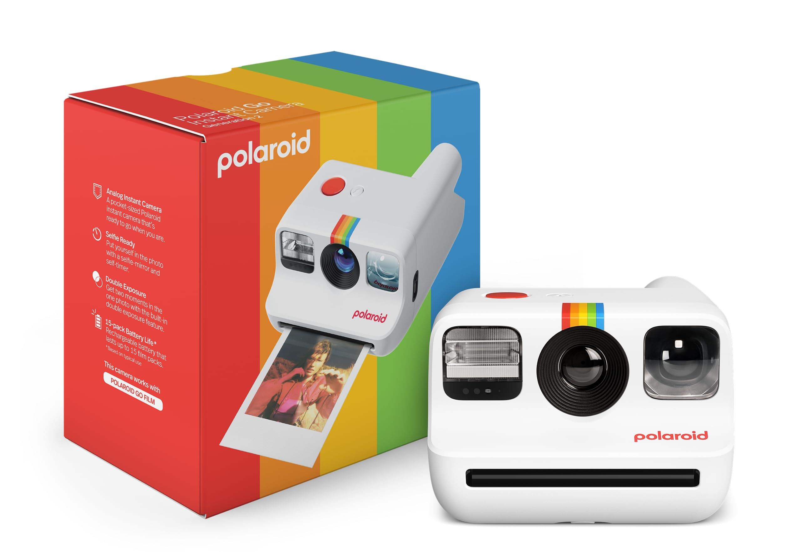

Миттєва камера Polaroid Polaroid Go Generation 2 – Біла (9097)