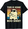 This Is Some Boo Sheet Ghost Retro Funny Halloween T-Shirt