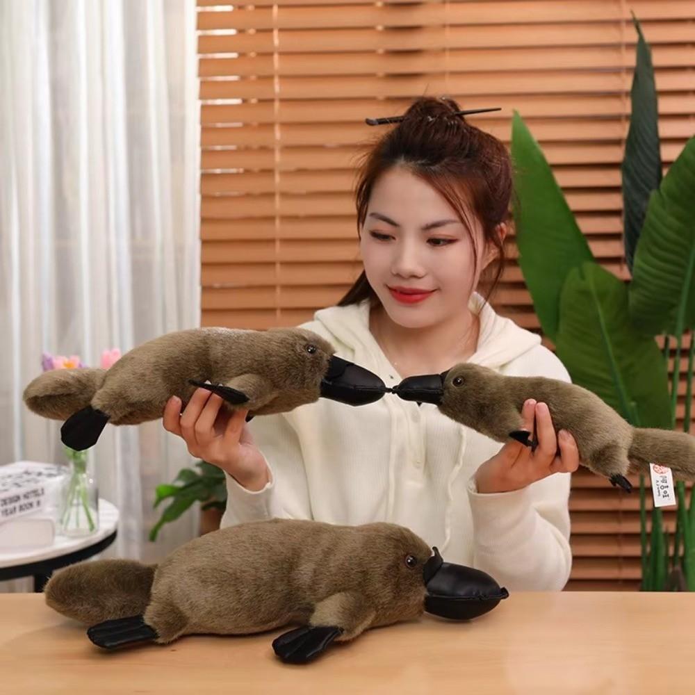 Soft Animal Stuffed Dolls 30/35/45cm Emulational Platypus Duck Toys Platypus Plush Doll