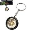 [Huxibai] Wheel Key Chain | Suitcase Pendant Tire Charm Decoration | Lightweight Car Lovers