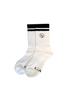 LAUV Point Embroidery Cushion Socks_White