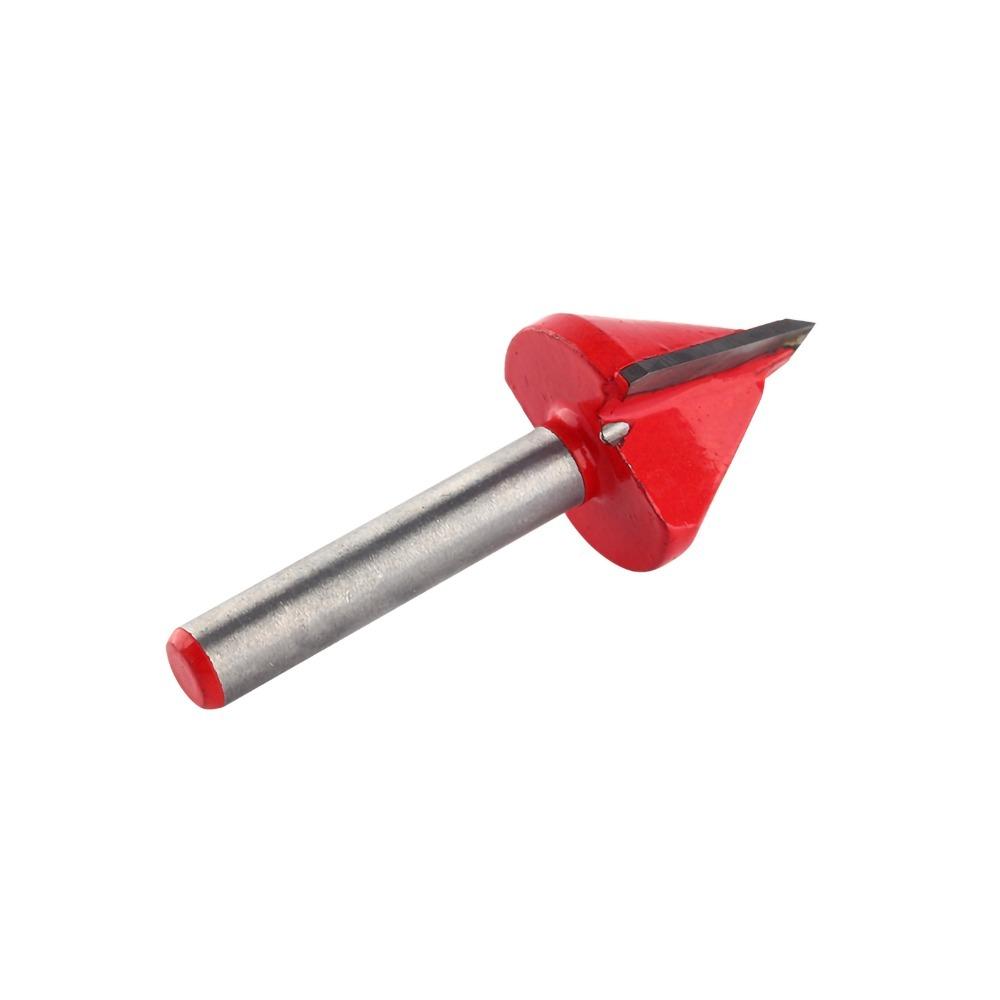 6x22mm Size V Groove Router Bit 6mm Shank V Shape Router Bit Woodworking Projects