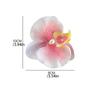 Cloth Flower Hair Clip Butterfly Orchid Pearl Orchid Flower Hairpin Duckbill Clip Korean Style Girl Hair Clip