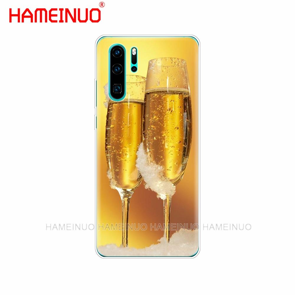 silicon phone cover case for huawei P30 PRO LITE P SMART 2019 plus p smart Z p20 lite 2019 Beer A Glass of Beer Summer Cocktai