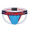 Jockstrapy JOCKMAIL S potiskem malých hvězdiček Čistá bavlna Módní s nízkým pasem Sexy pánské tanga spodní prádlo