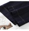 Women's High-Waisted Retro Denim Blue Cropped Wide-Leg Jeans, 2025 Spring/Autumn Collection