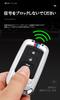 [KUNIO] Toyota Dedicated 3 Button Key Case, Key Cover, Key Holder, Zinc Alloy, Silicone,