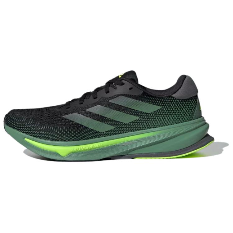 Adidas Supernova Rise Men s Running Shoes Black Green ID3589 40.5