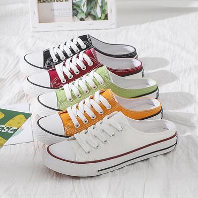 Spring and Summer Ladies Slippers Summer Casual Canvas Slippers Comfortable Breathable and Non-slip