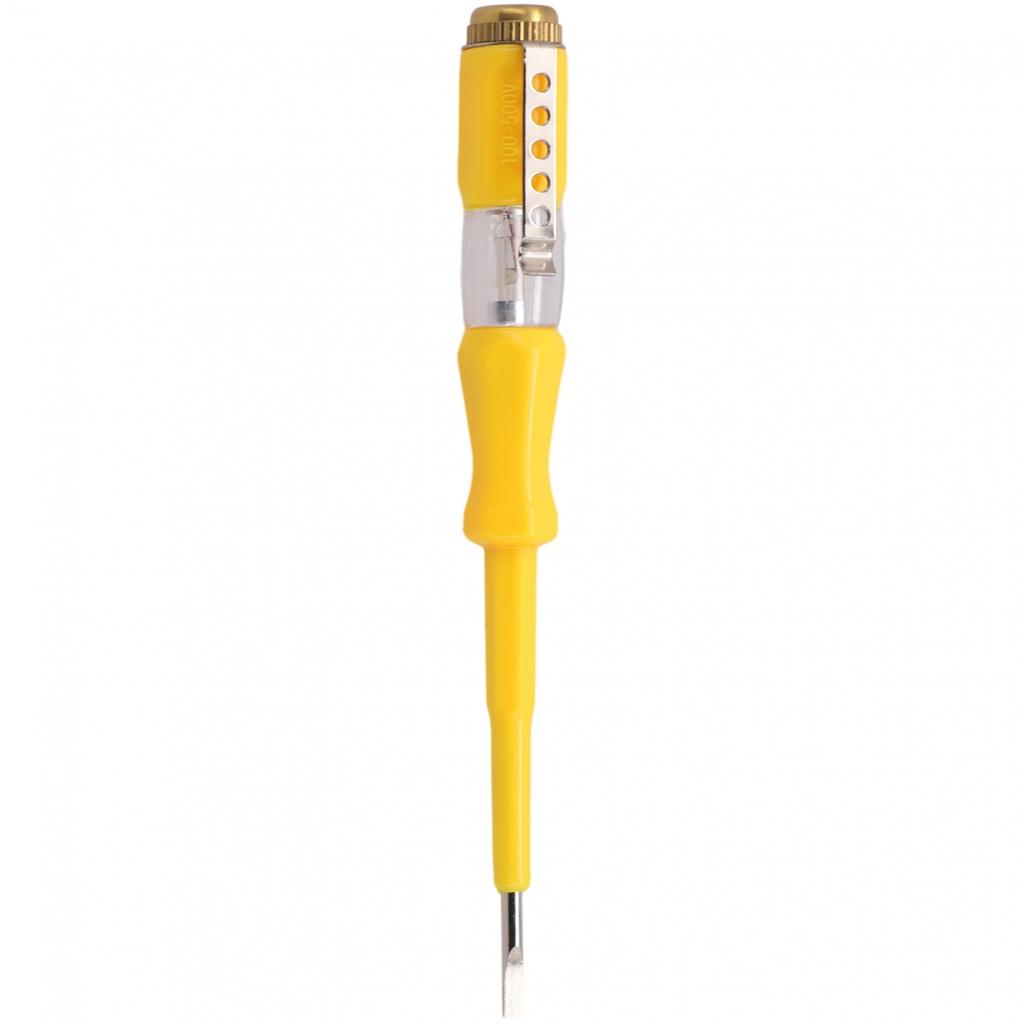 Voltage Indicator Chrome Steel Electrical Test Pen
