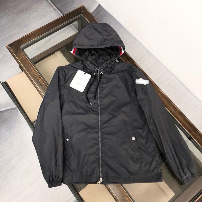 Men's French Style 2025 Autumn Quick-Dry Hooded Polyester Sun Protection Outdoor Jacket