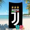 Beach Towel with Juventus FC logo Pattern - soft,absorbent,machine washable Lightweight&Modern,swimming,Travel Essentials