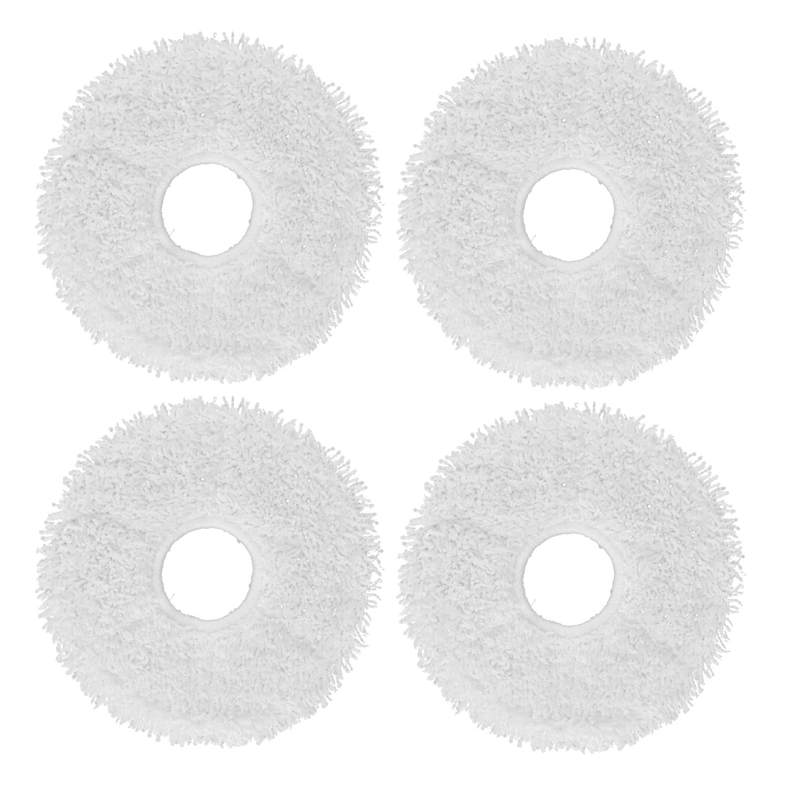 

4 шт. подметальная насадка для швабры, сменная ткань для чистки швабры для робота-подметальщика DEEBOT X1