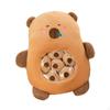Adorable Capybara Plush Toy Gift Set with Tiny Dolls
