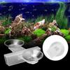 20 Pcs Suction Cup Aquarium Fish Tanks Glass Cover Separating Divider Support Clip Bracket