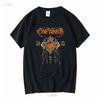 Seltenes Vintage Caifanes Rock Mexicano Band Tour 2022 T-Shirt S 5XL Lang- oder Kurzarm Vintage Gewaschen Atmungsaktiv Streetwear