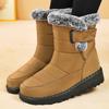 Women Waterproof Winter Shoes for New Faux Fur Female Long Plush Boots Woman Warm Cotton Snow women's shoes