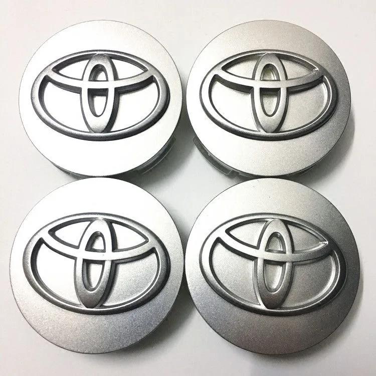 LFPB6 20/40Pcs 62mm Car Wheel Center Covers Badge Car Hub Cap For Toyota C-hr Rav4 Yaris Hilux Avensis Prius Auris Corolla Cross