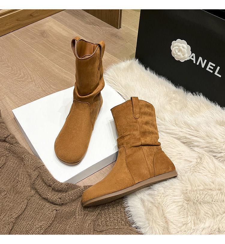 Women's Birkenstock Martin Boots: 2025 Height-Enhancing Thick-Soled Short Boots for Autumn/Winter