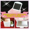 Wooden Accessory Case Jewelry Box for Girls with Mirror Toy Jewelry Box Storage Box Treasure Box Children's (Small Unicorn)
