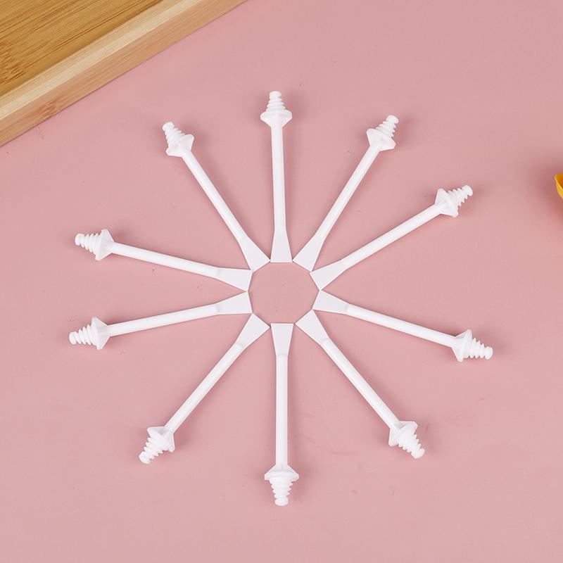 10 ks Nosní vosk Voskovací tyčinka Plastová Jednorázová Vosk na odstraňování chloupků Natírací tyčinka