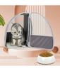 Pet Cat Carrier Bag Outdoor Travel Backpack for Cats Small Dogs Breathable Cat Carrying Bag Suitable for Cats Within 6kg