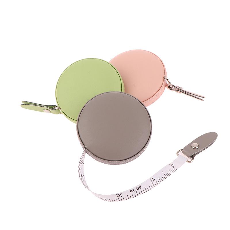 1Pc 1.5M Portable Retractable Vintage Style Mini Tape Nostalgia Measure Ruler Retro Sewing Centimeter Inch Roll Tape