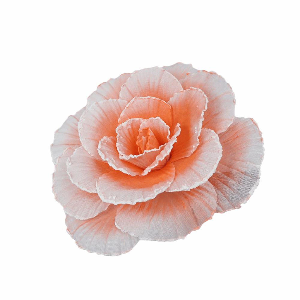 

30CM Giant Simulated Rose Flower PE Foam Material Linen Simulated Photography Studio Props Backdrop Decoration Wall Decoration оранжевый