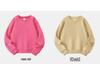 Customizable Kids' Solid Color Sweatshirt - Autumn Style Loopback Baby & Children's Wear