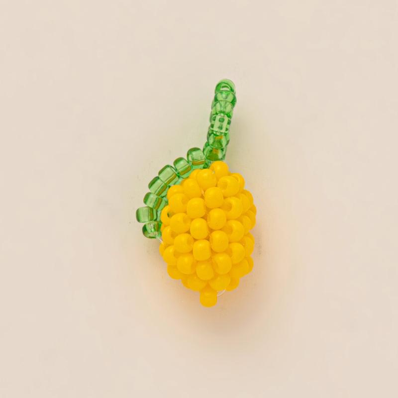 Diy Enamel Stainless Steel Pendant Colorful Fruit Banana Watermelon Orange Avocado Pendant Handmade Jewelry Accessories