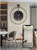 Luxury Silent Wall Clock: Modern, Stylish Timepiece for Living and Dining Rooms