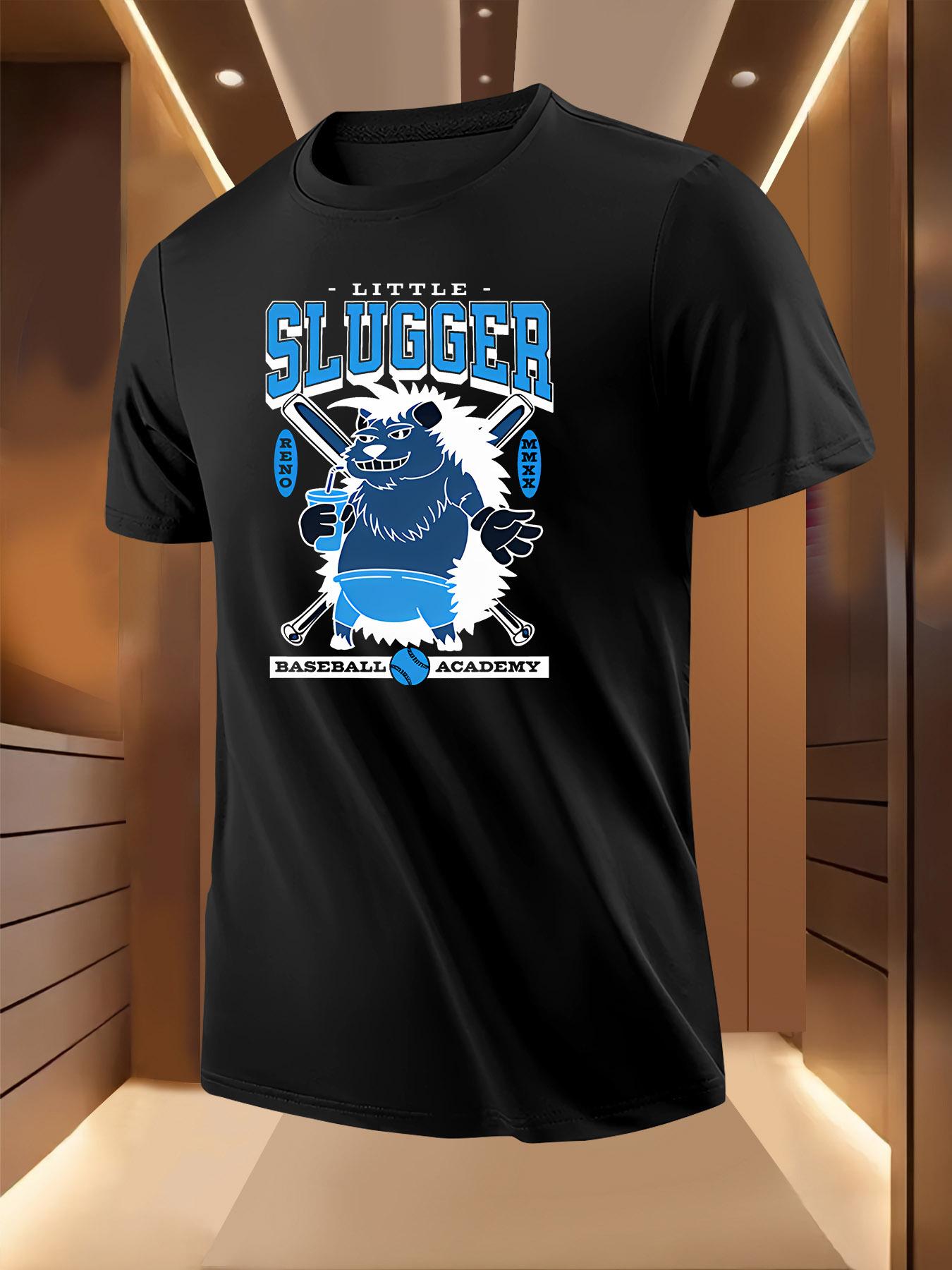 Baseball Hedgehog Graphic Tshirt Graphic Tshirt - Lightwe... XXXL