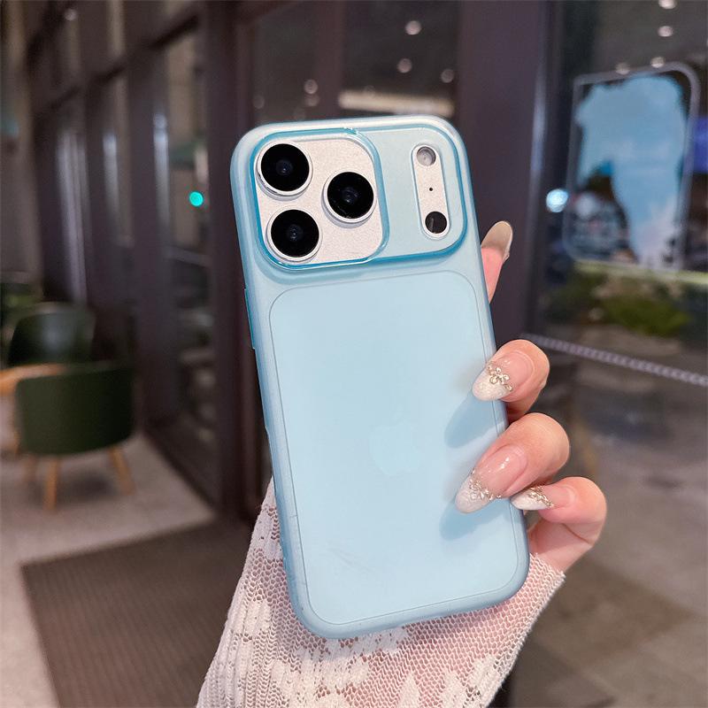 iPhone 17 Pro Full-Coverage Anti-Drop TPU Case - Pure Color