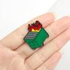Versatile Pin Alloy With Striking Enamel Finish Ideal For Unisex Fashion Accessories