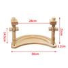 Chinese Style Rotating Wood Cross Stitch Work Table Rack Hands-free Embroidery Stitchwork Swivel Sewing Frame Support
