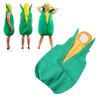 Corn Costume Funny Unisex Adult Food Costume with Open Face Arm Holes for Holiday Parties Dress Up Parties
