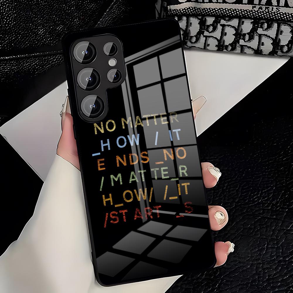 Rock Band Radiohead Music Phone Case For Samsung A25 A13 A33 5G A54 A36 A35 A56 A52 A14 Shockproof Glass Cover