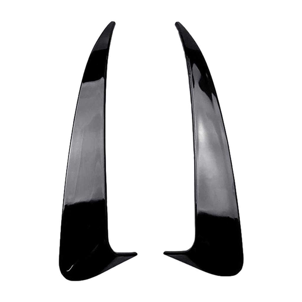 Car Rear Bumpers Diffuser Lip Surrounds Spoilers Flank Tail Wind Knife Air Outlet Cover Sticker for W205 C43 C63 Durable