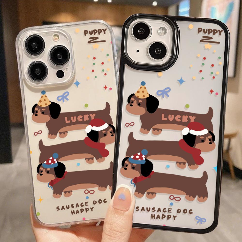 Acrylic Phone Case for iPhone 11 12 13 14 Pro 12 14 16 Pro Max for Samsung A16 A36 A56 S24 FE High-quality Painted Anti-fall Mobile Phone Case