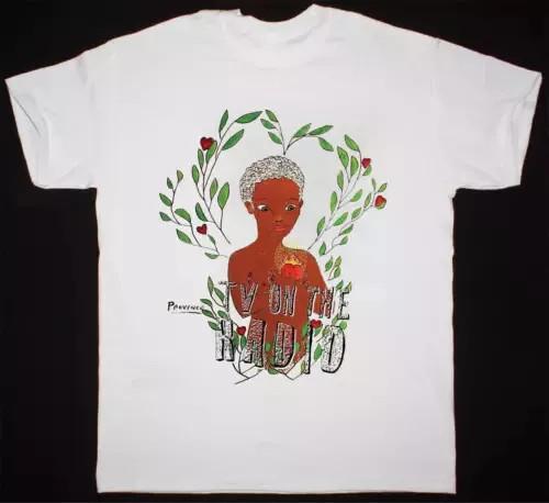 TV On The Radio Music For Lovers White T-Shirt Cotton Full Size RD346 Unisex T-Shirt XXL