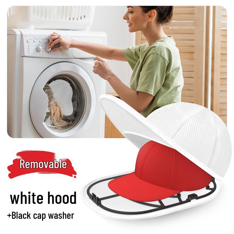 Anti-Deformation Baseball Cap Washer - Hat Bag & Rack for Machine Wash and Care
