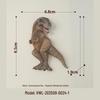 3D Stereo Jurassic Dinosaurier Harz Kühlschrankmagnet für Kinder