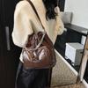 Autumn and Winter New Large-capacity Shoulder Bag Commuting Leisure Simple Fashion Texture Bucket Chain Women's Bag