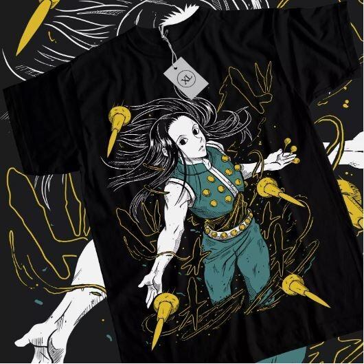 

Illumi Zoldyck T-shirt chef hunter x hunter zoldyck family Anime Shirt All Size S