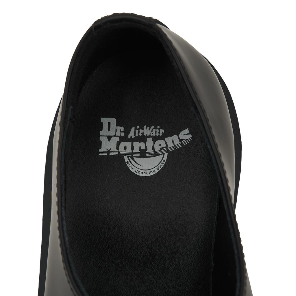 Dr. Martens 1461 Plataforma Cuero Liso Negro Zapatillas Unisex 25567001