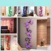 Decal 3d Flower Mirror Wall Sticker Diy Removable Art Mural Home Room Gift Decor